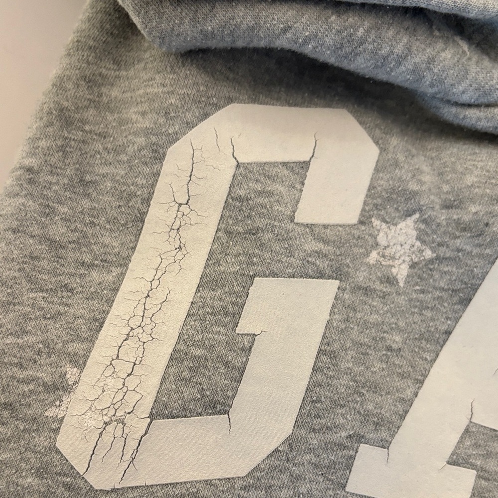GAP Kids Light Gray Star Hoodie - Picture 3 of 5